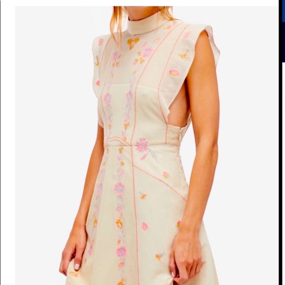 Free People Casual Dures Cream Riviera. - Picture 3 of 12